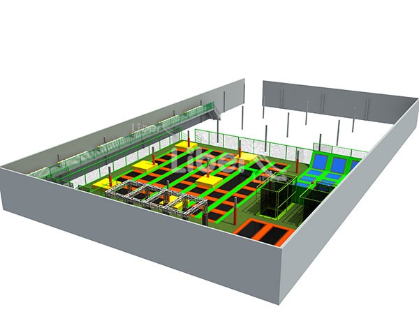 China Reliable Large Indoor Trampoline Park Factory