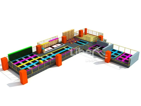 Newest Design Liben Indoor Customized Trampoline Park Seller