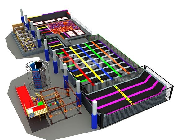 Indoor Trampoline Park Offer Custom Design