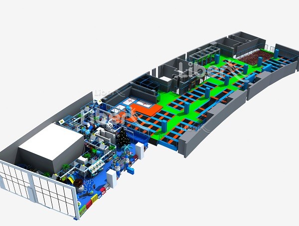 Large Indoor Trampoline Park Made In China