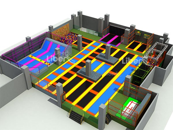 China Large Children Indoor Trampoline Park 