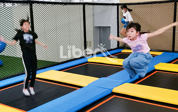 The 230 Square Meter Trampoline Park In Japan