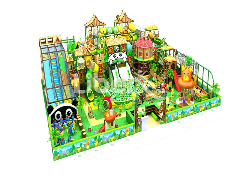 Forest Animals Theme Children Indoor Playground 