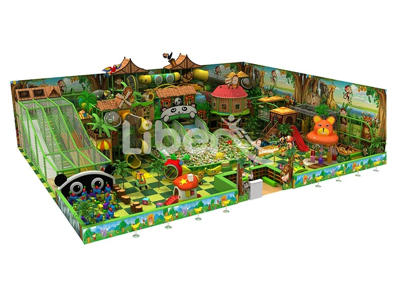 Large Funny Forest Style Indoor Play Center for Kids