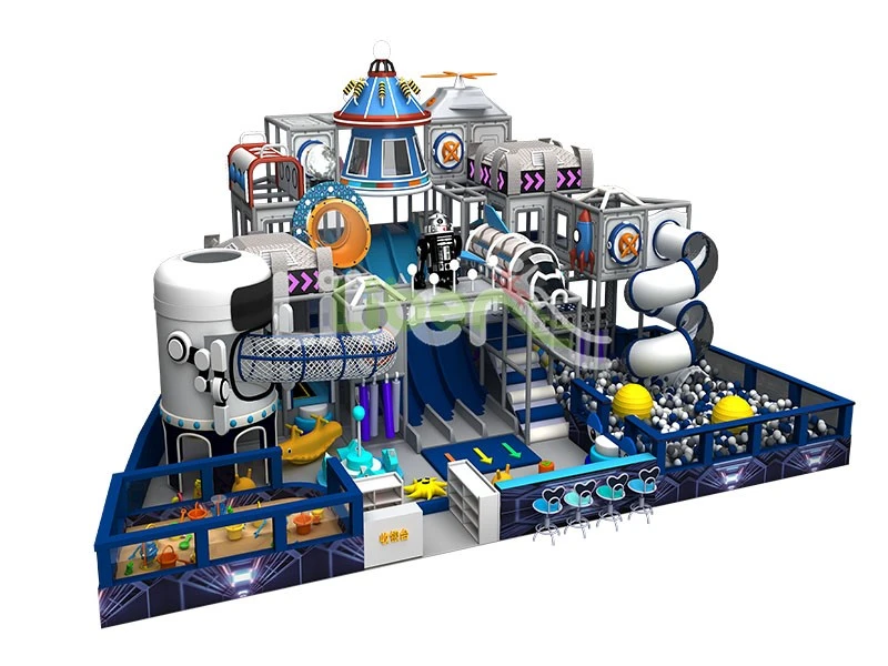 Durable Space Style Indoor Play Center for Kids