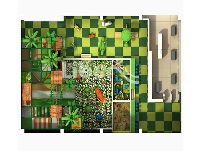 Kids Fun Indoor Play Center with Sand and Balls Pool