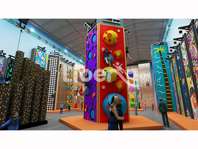  Colorful Children's Indoor Rock Climbing Facilities