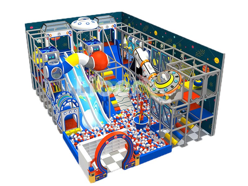 Colorful Indoor Play Center for Kids