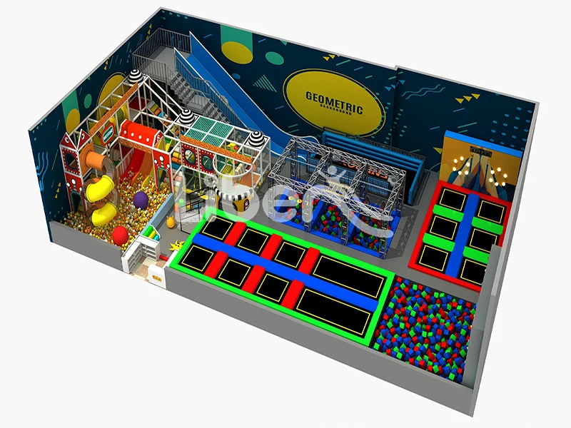New Comprehensive Indoor Play Center For Kids