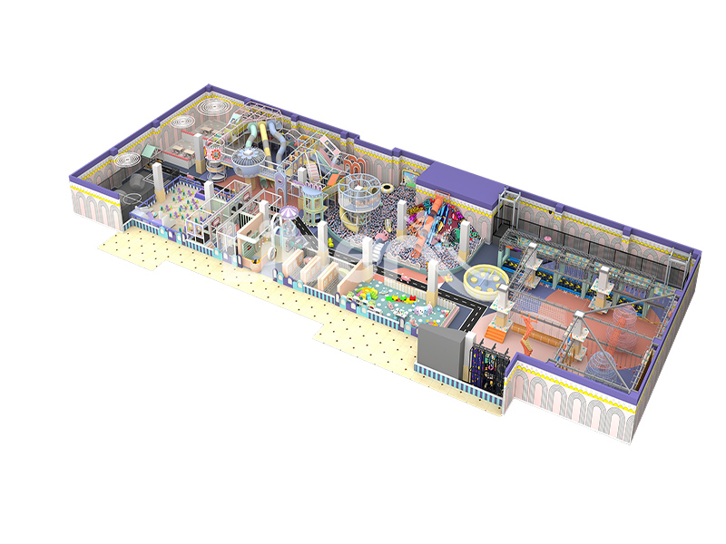 Customized Enrichment Games Children's Indoor Play Center