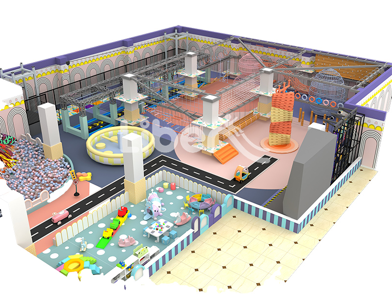 Customized Enrichment Games Children's Indoor Play Center