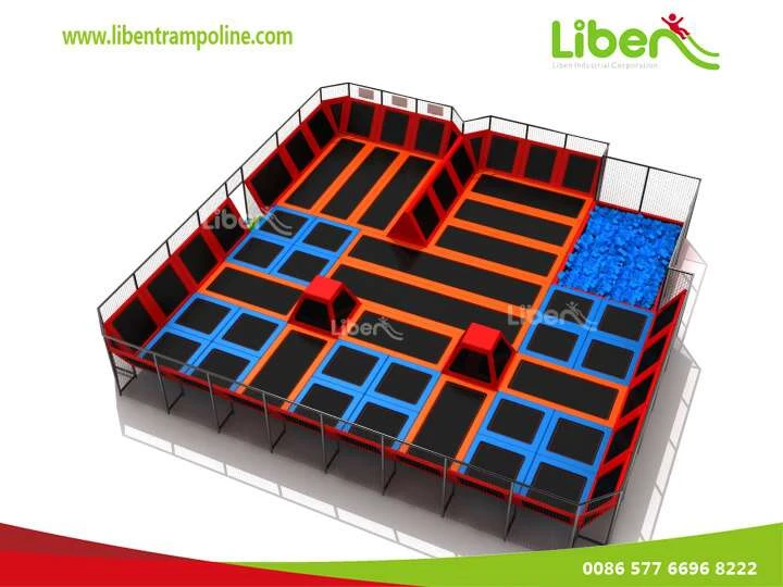 Customized China Manufacture Adults Indoor Trampoline Location
