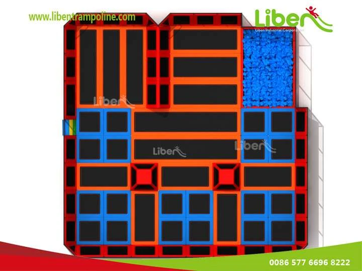Customized China Manufacture Adults Indoor Trampoline Location