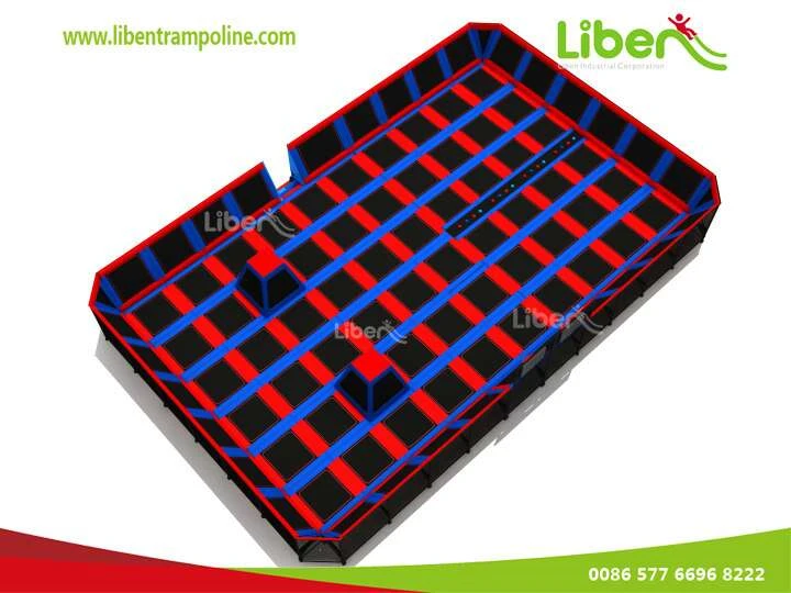 Professional Commercail Olympic Jumping City Trampoline Park
