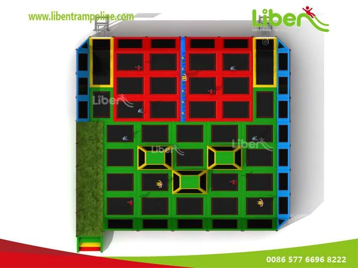 Skyzone Customized Gymnastic Professional Factory Indoor Fitness Trampoline