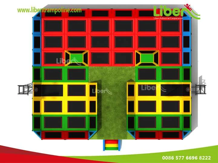 China Made Professional Commercial Indoor Trampoline Area