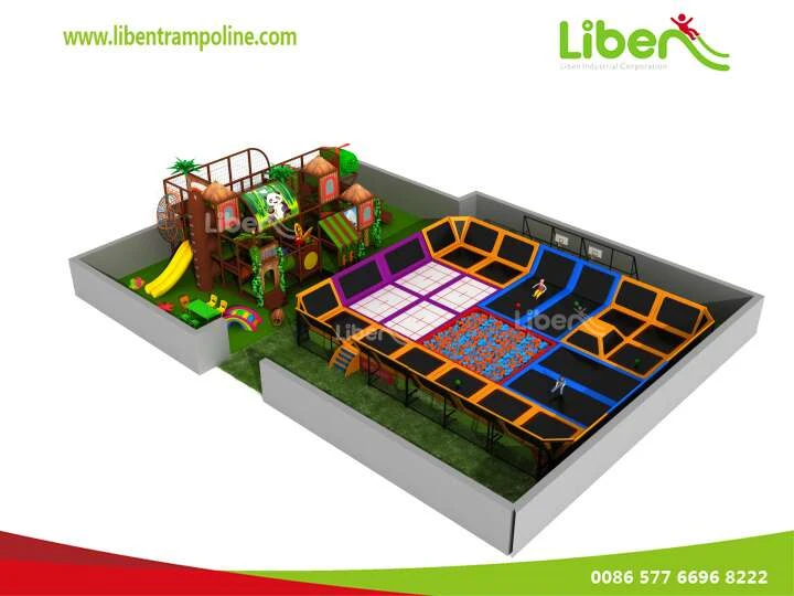 2014 High Quality Indoor Play Spider Tower With Tube Slide
