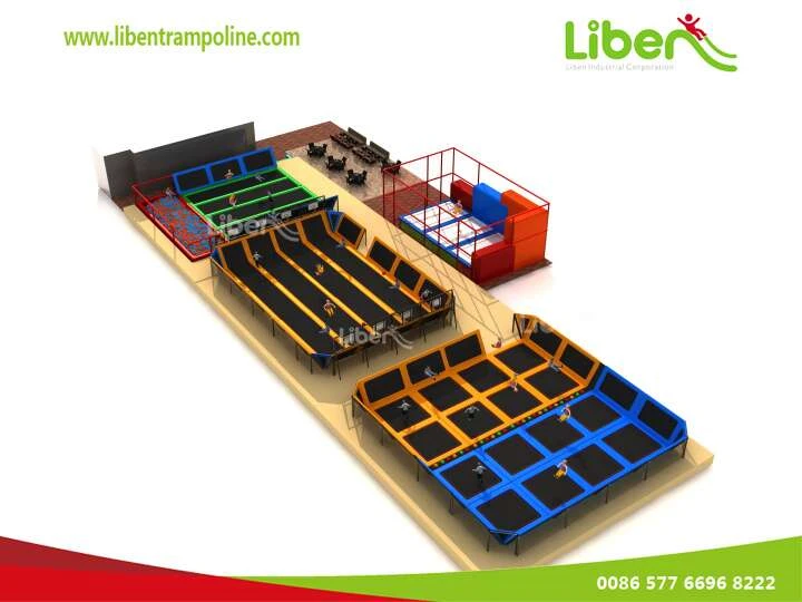 China Top Quality Custom Made Urban Air Trampoline Park