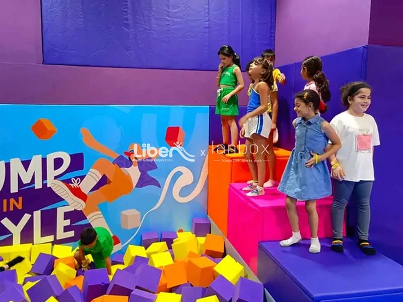 Liben Trampoline Park And Kids Ninja Course Built On Lebanon