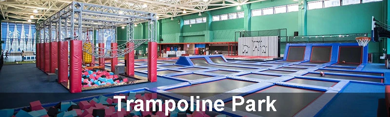 Liben Indoor Jumping Trampoline With Foam Pit Dodgeball Skyslam trampoline park