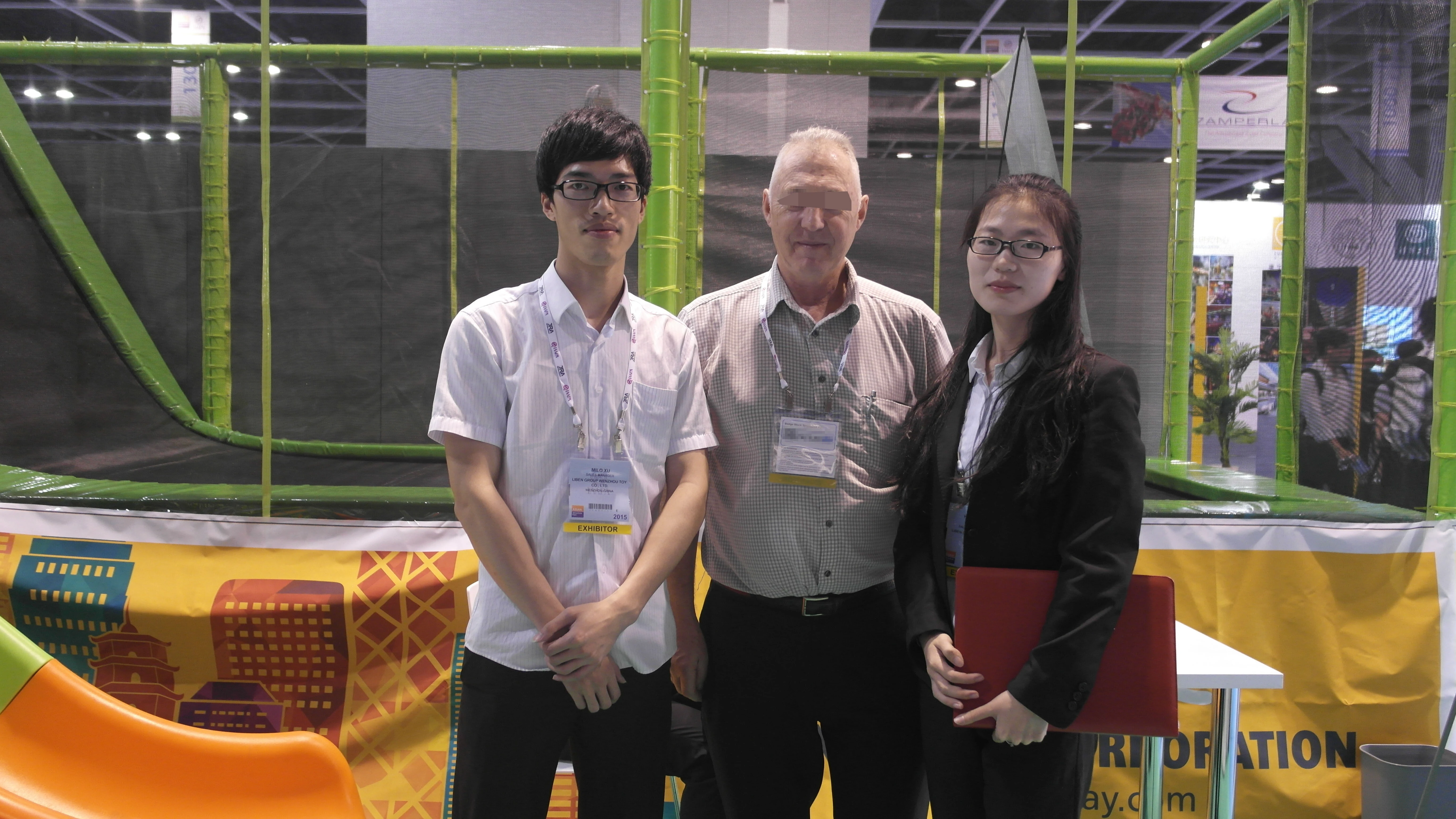 Liben attend the IAAPA Asia 2015