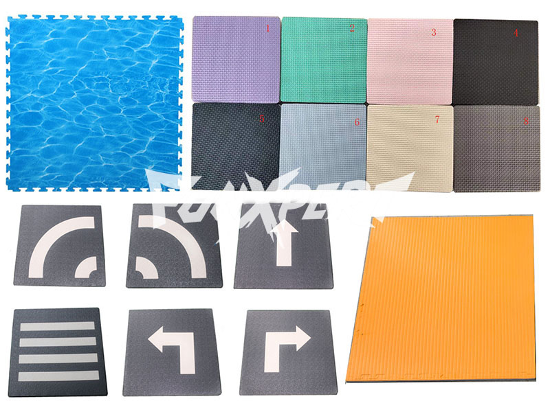 EVA Foam Mats Types