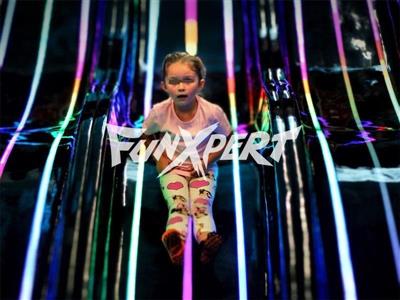 Neon LED Light Wave Slide