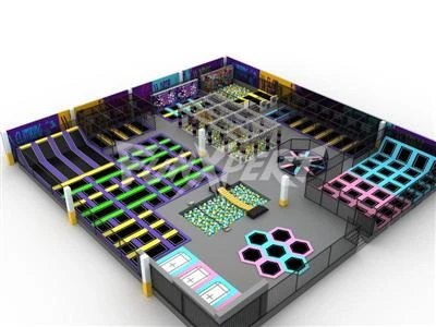 Big Trampoline Park Equipment for Kids