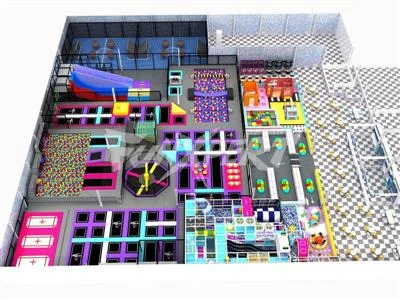 Open Indoor soft play equipment