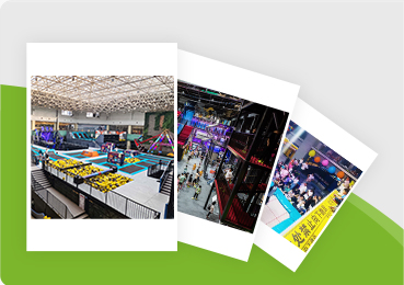 Indoor amusement equipment display picture