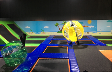 New Games in indoor trampoline park
