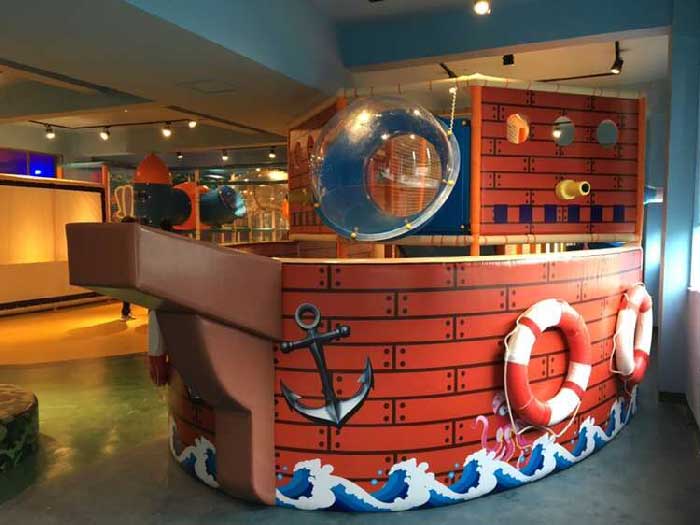 Pirate Themed Indoor Play Structure