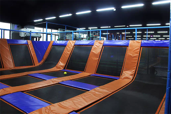 Indoor trampoline park for adult